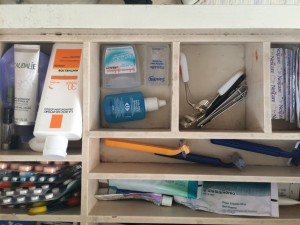 Organizador de banheiro